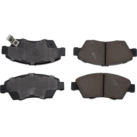 Centric Posi Quiet Ceramic Brake Pads with Shims and Hardware , Posi Quiet 105.06211 105.06211